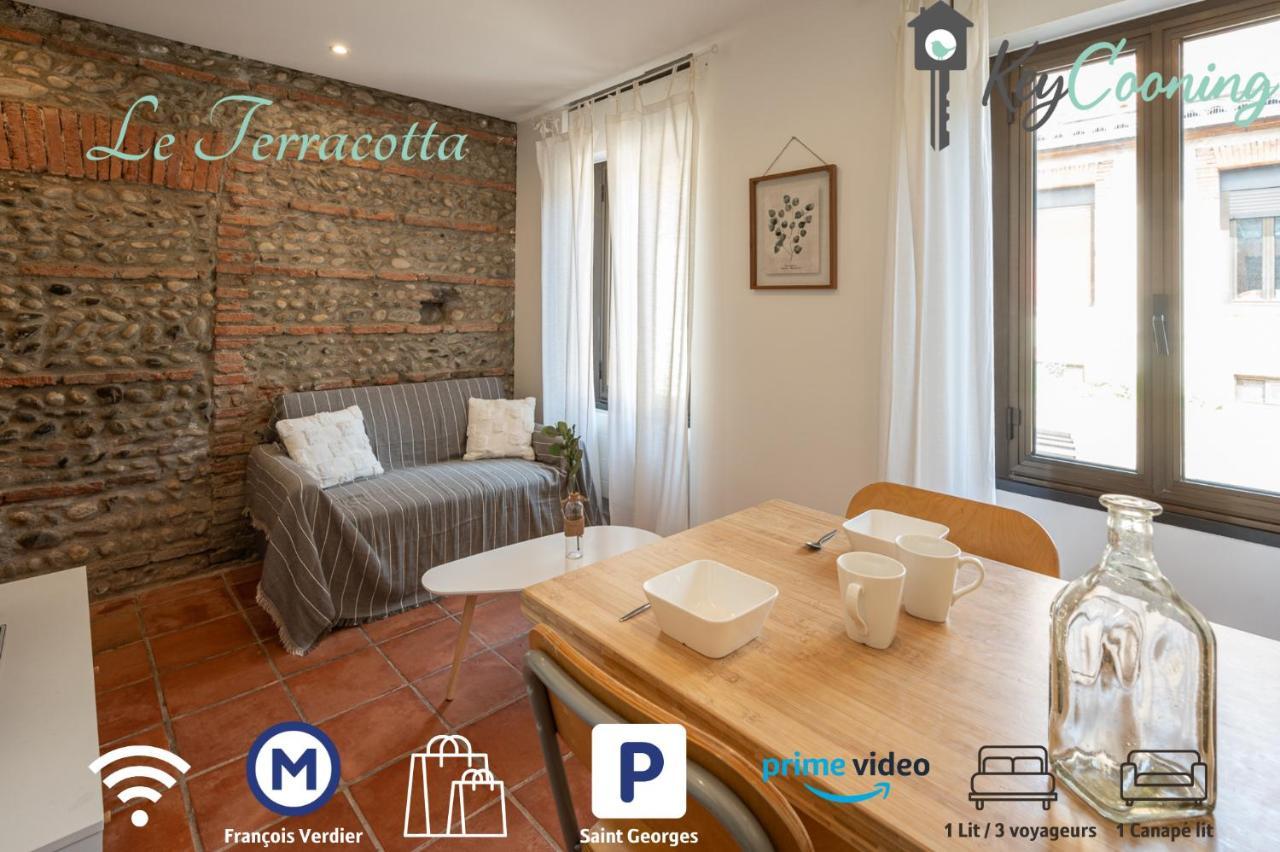 Apartamento Le Terracotta - Cosy Et Lumineux Toulouse Exterior foto